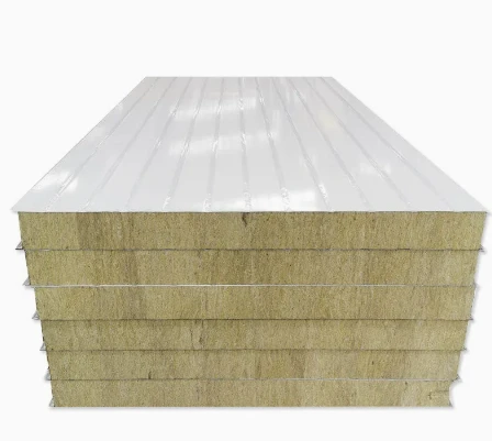 Metal Rock Wool Sandwich Panel factory