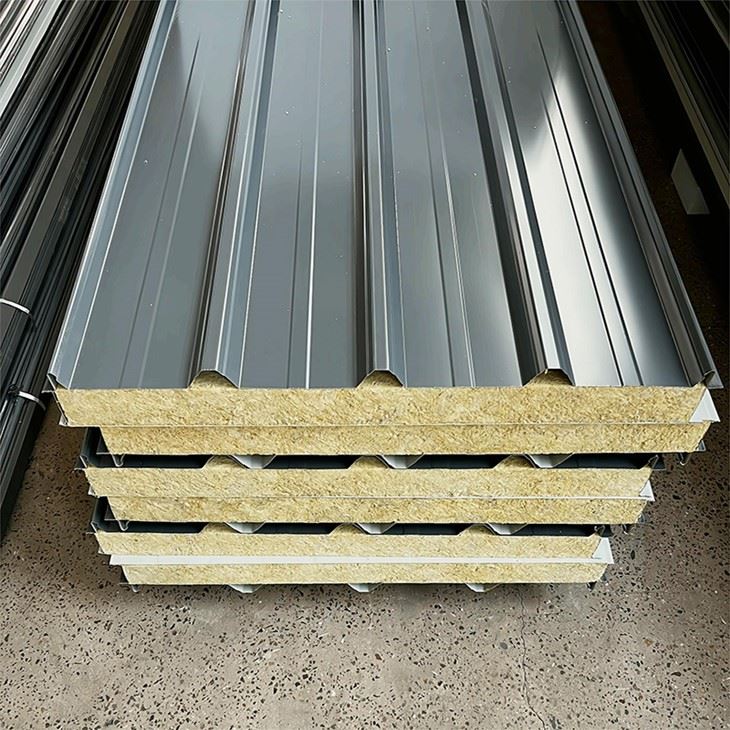 Metal Rock Wool Sandwich Panel